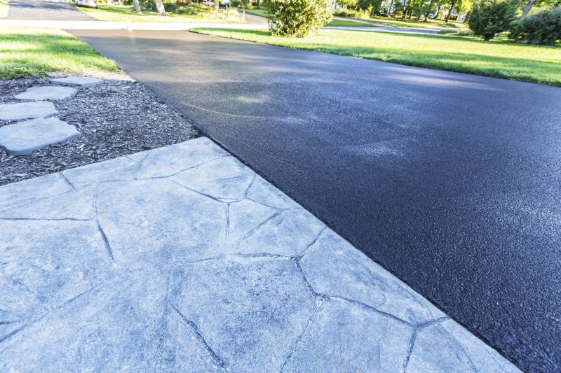Finished Sealed Driveway